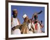 Indian Rabbi Blowing the Shofar Horn on the Jewish Sabbath-Alfred Eisenstaedt-Framed Photographic Print