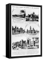 Indian Railway Stations: the Splendor of their Architecture, 1935-null-Framed Stretched Canvas