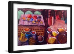 Indian Red, 2004-Charlotte Moore-Framed Giclee Print