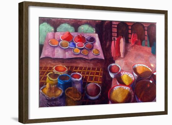 Indian Red, 2004-Charlotte Moore-Framed Giclee Print