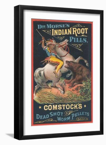 Indian Root Worm Pellets-null-Framed Art Print