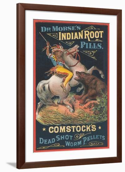 Indian Root Worm Pellets-null-Framed Art Print