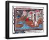 Indian Sailing Ships Described by Marco Polo, 15th Century-null-Framed Giclee Print