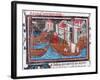 Indian Sailing Ships Described by Marco Polo, 15th Century-null-Framed Giclee Print