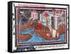 Indian Sailing Ships Described by Marco Polo, 15th Century-null-Framed Stretched Canvas