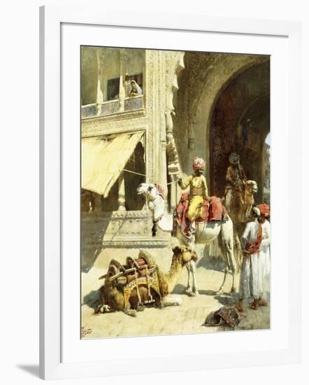 Indian Scene, 1884-89-Edwin Lord Weeks-Framed Giclee Print