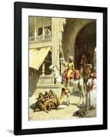 Indian Scene, 1884-89-Edwin Lord Weeks-Framed Giclee Print