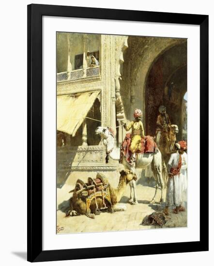 Indian Scene, 1884-89-Edwin Lord Weeks-Framed Giclee Print