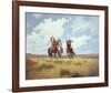 Indian Scouts-Harry Bishop-Framed Premium Giclee Print