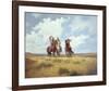 Indian Scouts-Harry Bishop-Framed Premium Giclee Print