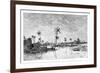 Indian Settlement on the Islands of San Blas Bay, C1890-null-Framed Giclee Print