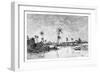 Indian Settlement on the Islands of San Blas Bay, C1890-null-Framed Giclee Print