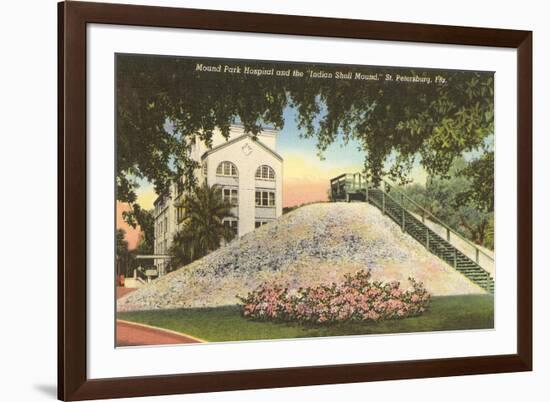 Indian Shell Mound, St. Petersburg, Florida-null-Framed Premium Giclee Print