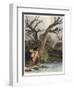 Indian Shooting Fish-Seth Eastman-Framed Giclee Print