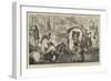 Indian Sketches, Crossing a Nullah-null-Framed Giclee Print