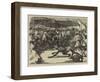 Indian Sketches, Human Tigers at the Mohurrum Festival-Edward John Gregory-Framed Giclee Print