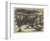 Indian Sketches, Human Tigers at the Mohurrum Festival-Edward John Gregory-Framed Giclee Print