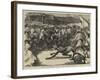 Indian Sketches, Human Tigers at the Mohurrum Festival-Edward John Gregory-Framed Giclee Print