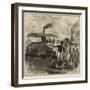 Indian Sketches, the Modern Juggernauth-null-Framed Giclee Print