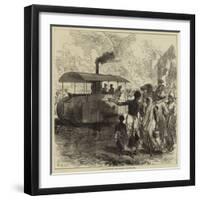 Indian Sketches, the Modern Juggernauth-null-Framed Giclee Print