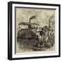 Indian Sketches, the Modern Juggernauth-null-Framed Giclee Print