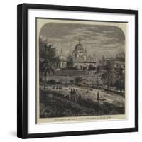 Indian Sketches, the Tomb of Runjeet Singh, Founder of the Sikh Empire-E. Jennings-Framed Giclee Print