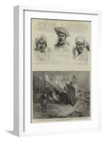 Indian Sketches-null-Framed Giclee Print