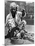 Indian Snake Charmer with Mongoose and Cobra, 1936-null-Mounted Giclee Print