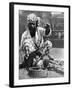 Indian Snake Charmer with Mongoose and Cobra, 1936-null-Framed Giclee Print
