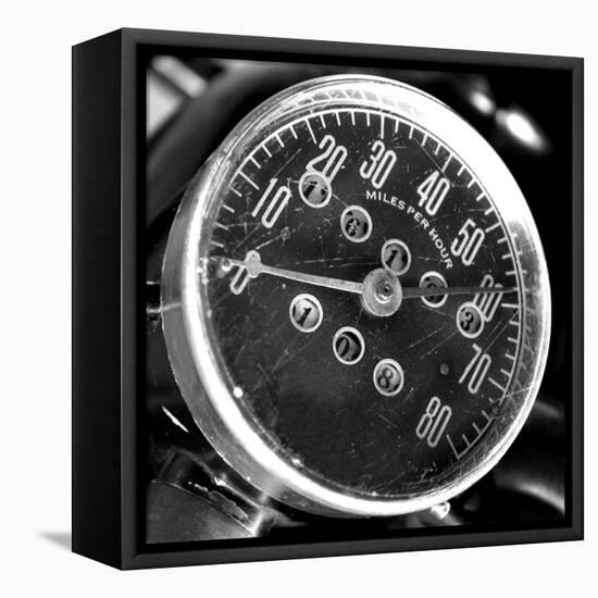Indian Speedometer-Matt McCarthy-Framed Stretched Canvas