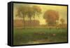 Indian Summer, 1891-George Inness-Framed Stretched Canvas