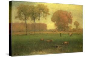 Indian Summer, 1891-George Inness-Stretched Canvas