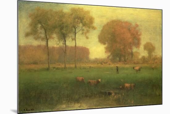 Indian Summer, 1891-George Inness-Mounted Giclee Print