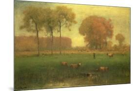 Indian Summer, 1891-George Inness-Mounted Giclee Print