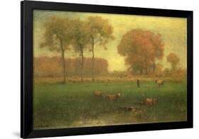 Indian Summer, 1891-George Inness-Framed Giclee Print