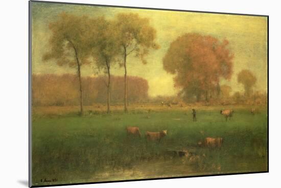 Indian Summer, 1891-George Inness-Mounted Giclee Print