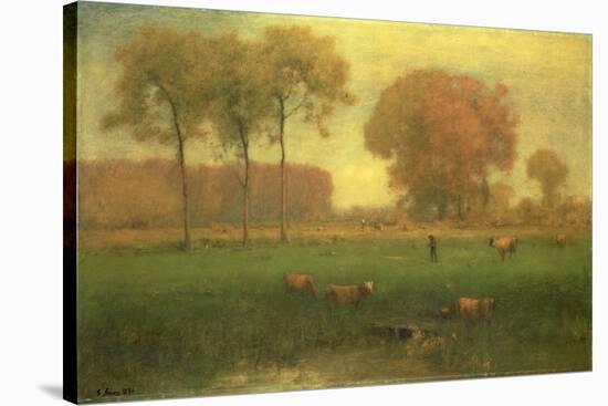 Indian Summer, 1891-George Inness-Stretched Canvas