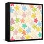 Indian Summer Flowers-Sharon Turner-Framed Stretched Canvas