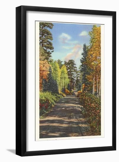 Indian Summer in Ironwood, Michigan-null-Framed Art Print