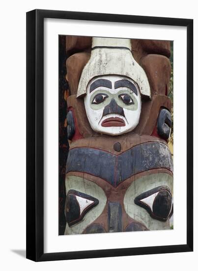 Indian Totem, Prince Rupert, British Columbia, Canada-null-Framed Giclee Print