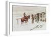 Indian Trading Post-Charles Marion Russell-Framed Giclee Print