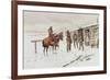 Indian Trading Post-Charles Marion Russell-Framed Giclee Print