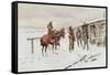 Indian Trading Post-Charles Marion Russell-Framed Stretched Canvas