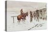Indian Trading Post-Charles Marion Russell-Stretched Canvas