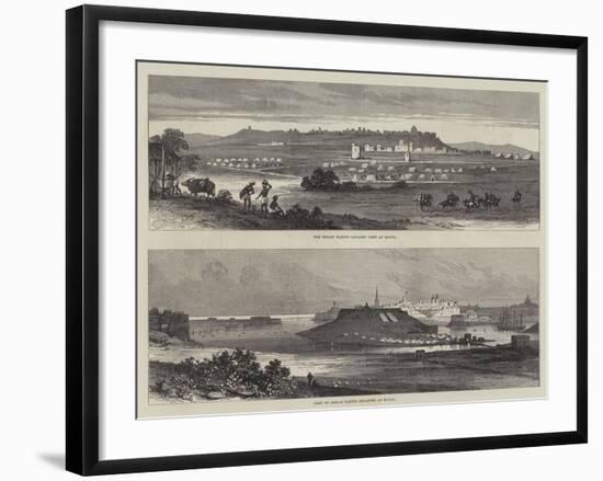 Indian Troops at Malta-null-Framed Giclee Print