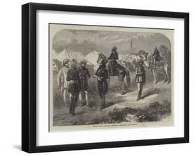 Indian Troops for the Abyssinian Expedition-null-Framed Giclee Print