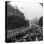 Indian Troops Saluting the Unknown Warrior at the Cenotaph, Whitehall, London, C1920-null-Stretched Canvas