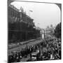 Indian Troops Saluting the Unknown Warrior at the Cenotaph, Whitehall, London, C1920-null-Mounted Photographic Print