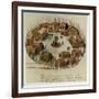 Indian Village of Pomeiooc-John White-Framed Giclee Print