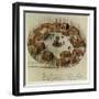 Indian Village of Pomeiooc-John White-Framed Giclee Print